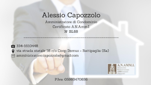 Alessio Capozzolo Amministratore di Condominio - COOP DOMUS - Battipaglia