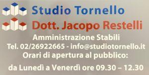 Studio Tornello & Dott. Jacopo Restelli - Amministrazione Stabili - Via Achille Grandi - Segrate